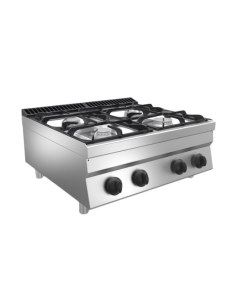Gas cooker - Bench - 4 fires - Power burners 4 x 7.7 kw-... 2