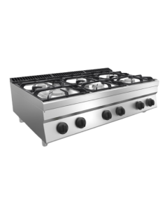 Cucina a gas -  6 fuochi - Potenza 2 x 7.7 kw + 2 x 5.7... 2