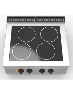Glass-ceramic kitchen - N.4 cooking areas - Power 10 kw -... 2