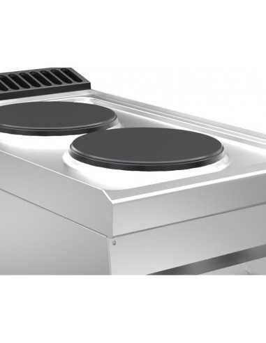 Electric kitchen - No. 6 plates - Power 15.6 kw...