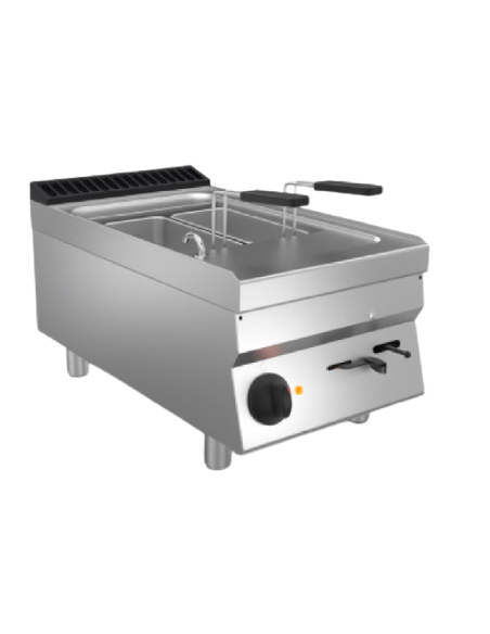 Cocedor de pasta eléctrico - Encimera - N.1 depósito - Capacidad 18.5 lt - Dimensiones cm 40 x 70 x 29.5 h