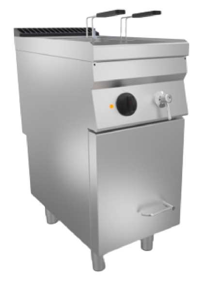Electric pasta cooker - On cabinet - N.1 bowl - Capacity 28 lt - Dimensions 40 x 70 x 87 h cm
