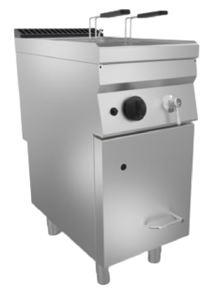 Cuocipasta a gas - Su mobile - N.1 vasca - Capacità 28 lt - Dimensioni cm 40 x 70 x 87 h