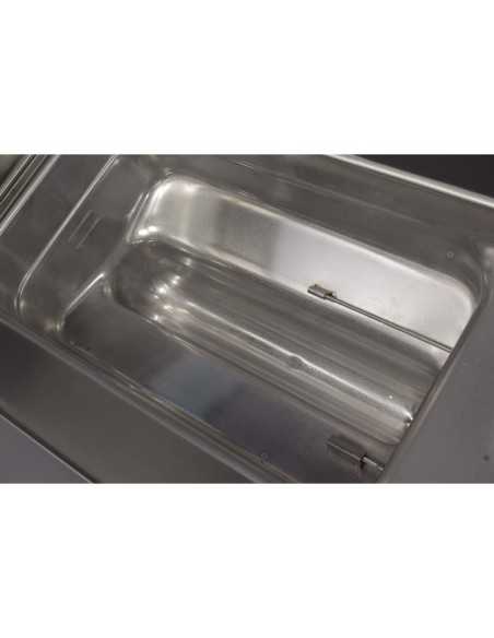 Friggitrice elettrica - Capacità vasca 10 lt - Trifase - Dimensioni cm 40 x 70 x 29.5 h