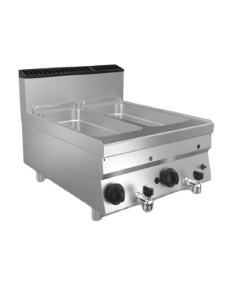 Gas fryer - Tank capacity 8 8 lt - Dimensions 60 x 70 x 29.5 h cm