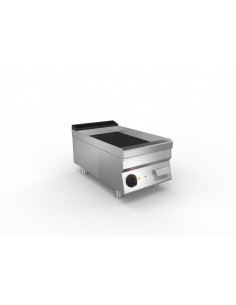 Fry top elettrico - Da banco - Piastra liscia cromata -... 2