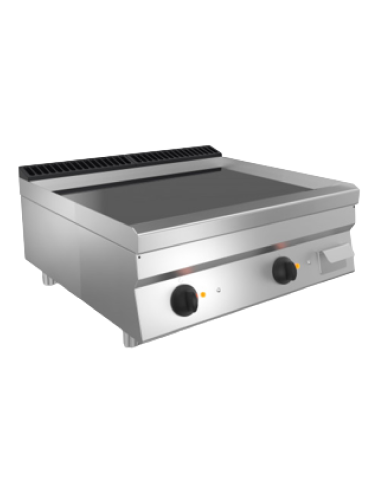 Fry top elettrico - Da banco - Piastra liscia...
