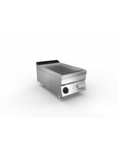 Fry top elettrico - Da banco - Piastra liscia...