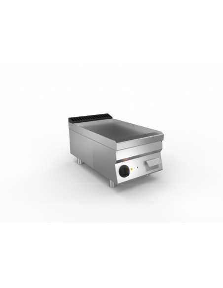 Electric fry top - Counter top - Smooth stainless steel plate - Three-phase - 40 x 70 x 29.5 h cm