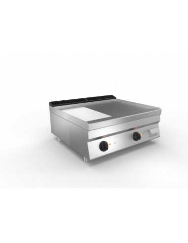 Fry top elettrico - Da banco -  Piastra 1/3...