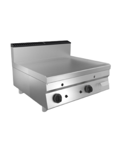 Fry Top a gas - Encimera - Placa lisa de acero inoxidable...