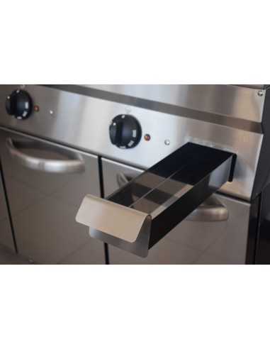 Fry Top a gas - Encimera - Placa lisa de acero...