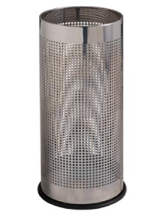 Umbrella stand - Perforated - Stainless steel -...
