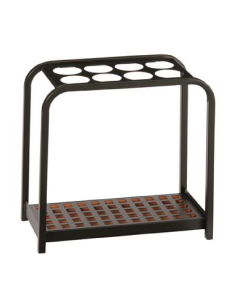 Paragüero - 8 plazas - Negro - Dimensiones cm 52 x 26 x... 2