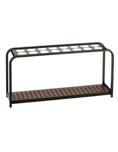 Umbrella stand - 16 places - Black - Dimensions...