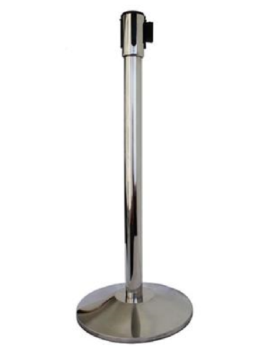 Colonna con nastro - Colore inox - Nastro 2 mt...