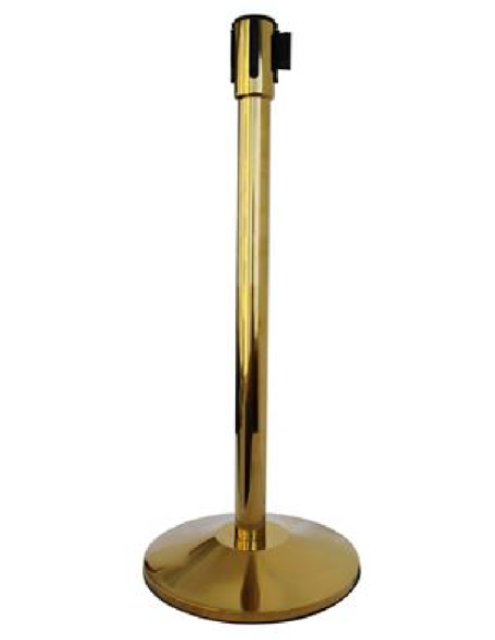 Colonna con nastro - Colore oro - Nastro 2 mt - Altezza 90 cm