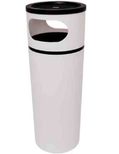 Posacenere - Polipropilene bianco - Altezza 70 cm 2