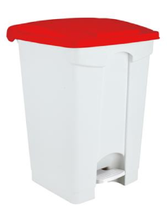 Stockfish - pedal - tapa roja - capacidad 45 lt -... 2