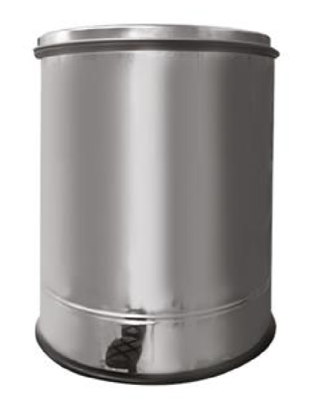 Waste bin - Pedal - Capacity 60 liters - Dimensions cm Ø 42 x 61 h
