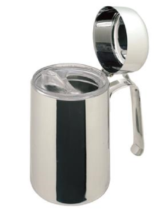 Vinagrera con recogegotas - Capacidad 50 cl - Acero...