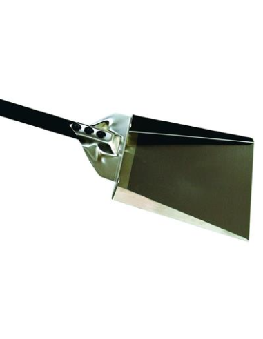 Ash collection shovel - In stainless steel - Dimensions 21 x 31 x 173 h cm
