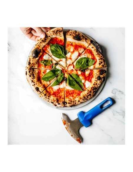 Tronchetto per pizza - Acciaio inox - Dimensioni cm 20 x 13.5
