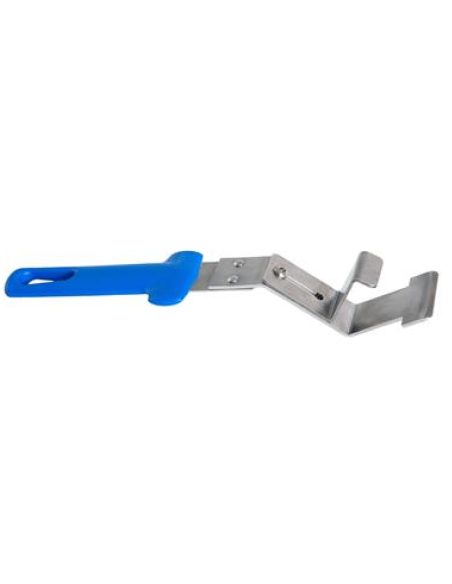 Pinzas para bandeja - Ajustable - Acero inoxidable - Dimensiones 24 cm