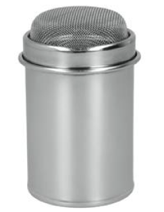 Spargizucchero-cacao a rete inox 2