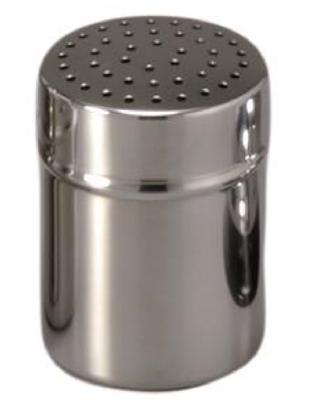 Spargi zucchero in acciaio inox