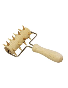 Puff hole roller in beech