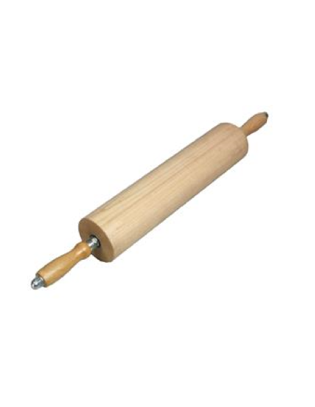 Mattarello in legno girevole