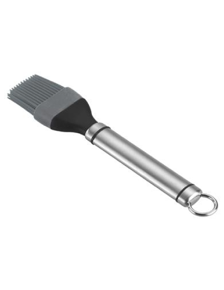 Pennello inox con setole in silicone