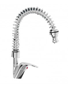 Mixer tap - Single hole - Lever control - Fixing hole mm...