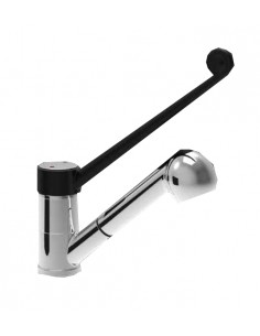 Mixer tap - Single hole - Lever control - Fixing hole mm...