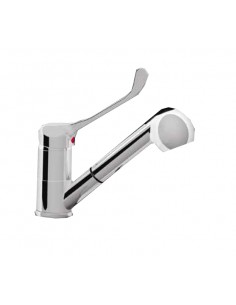 Mixer tap - Single hole - Lever control - Fixing hole mm...