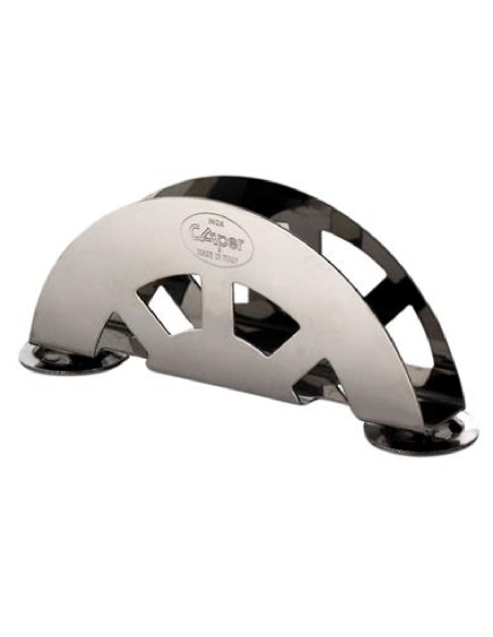 Porta tovaglioli inox - Dimensioni cm 14 x 6