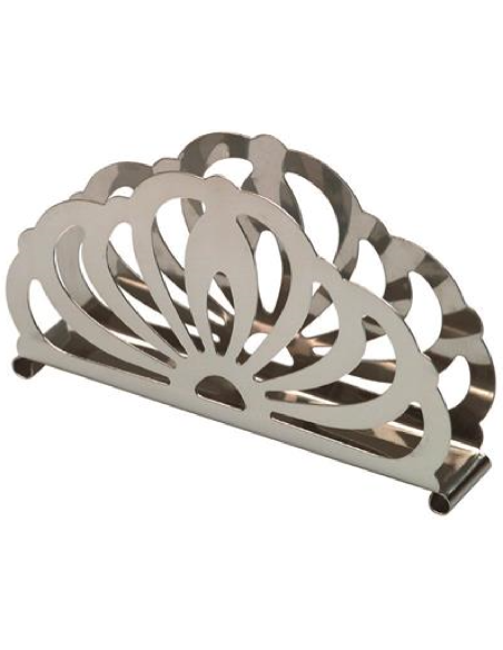 Stainless steel napkin holder - Dimensions 13.5 x 7 cm