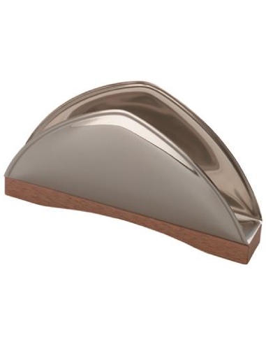 Porta tovaglioli inox/frassino - Dimensioni cm...