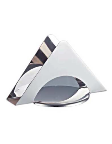 Stainless steel napkin holder - Dimensions 11.5 x 8 cm
