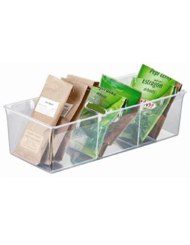 Acrylic sachet holder - Dimensions cm 29 x 13 x...