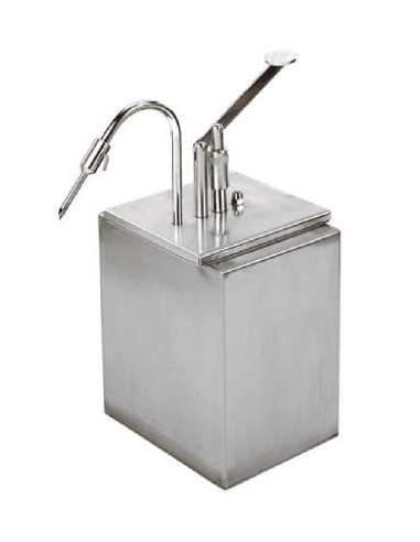Sauce dispenser - Stainless steel - Dimensions...