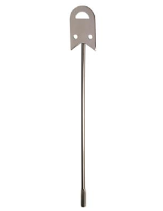 mounting mixer stainless steel bar - Dimensions 26 cm 2
