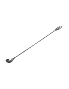 Cuchara/tenedor para revolver de acero inoxidable -...