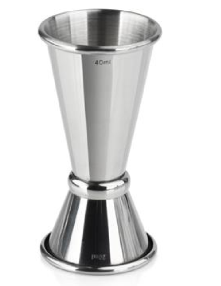 Vaso medidor para cócteles 2/4 cl