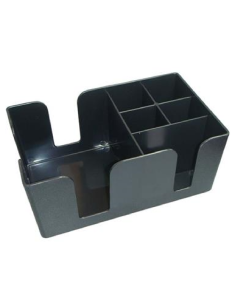 Portaobjetos - Plástico negro - Dimensiones 23 x 14 cm 2