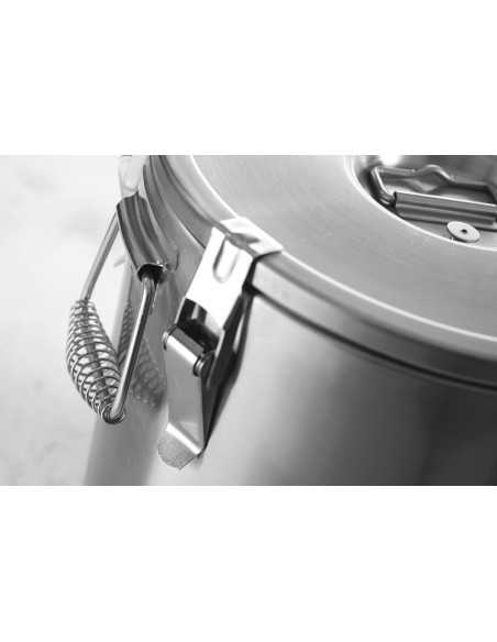 Portable thermal container - With double handle - Stackable - mm Ø 330 x 570h