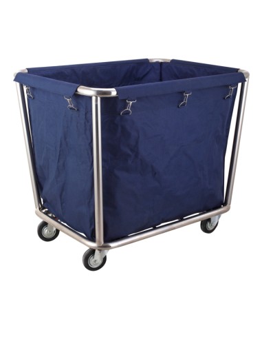 Laundry basket - Oxford bag - With wheels - mm 900 x 650 x 850h