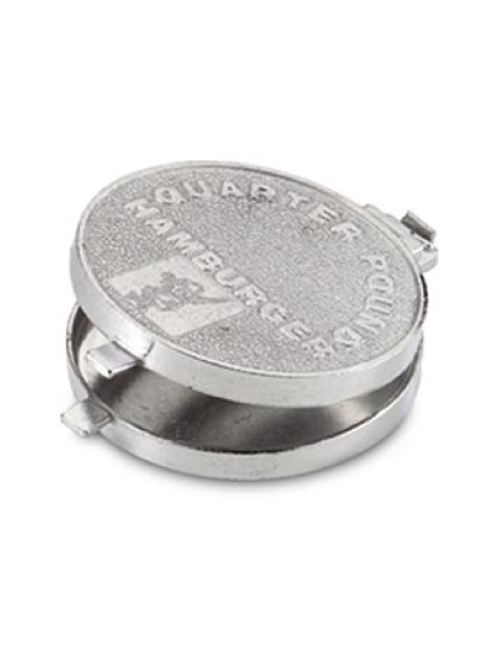 Hamburger mold - Aluminum - Dimensions cm 9.5 Ø