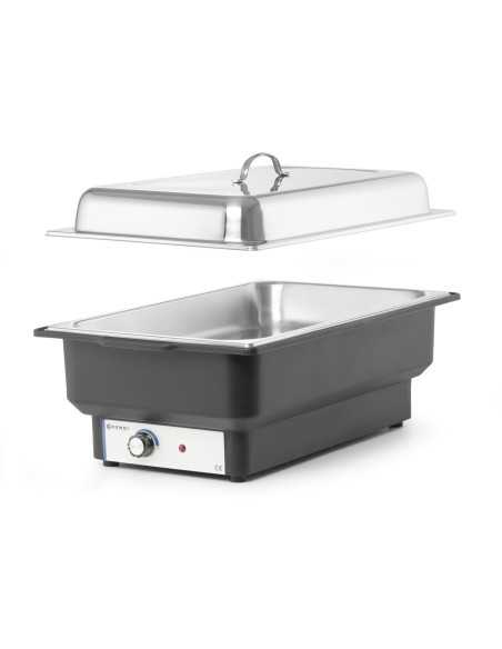 Chafing dish - Elettrico - Potenza W 900 - GastroNorm 1/1 - Fino ad 85 ° C - mm 573 x 348 x 284h